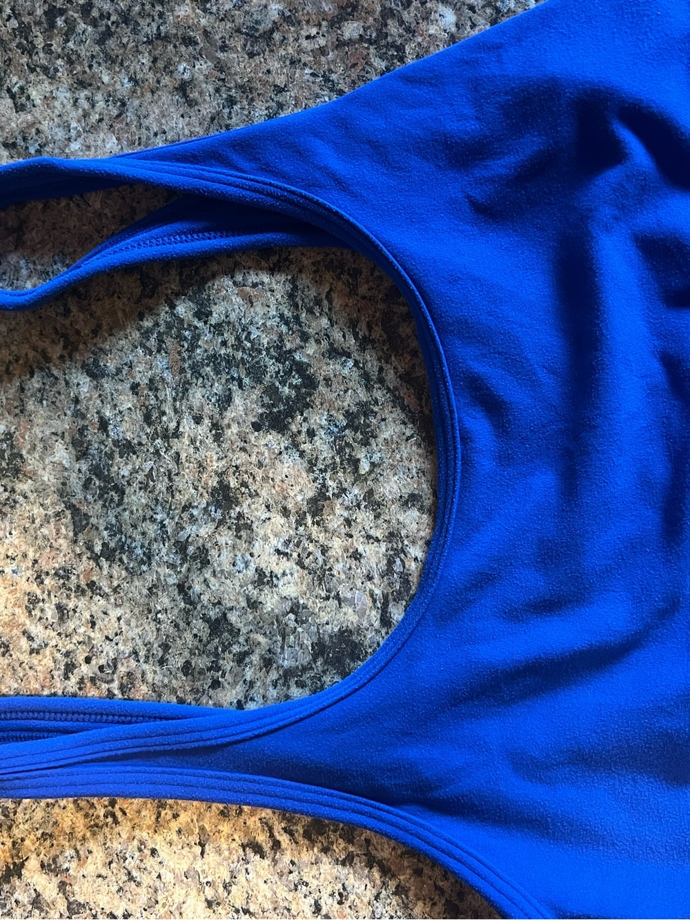Aritzia Electric Blue Sports Bra